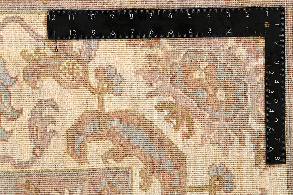 Dark Goldenrod Ziegler 7' 11 x 9' 5 - No. 66371 - ALRUG Rug Store