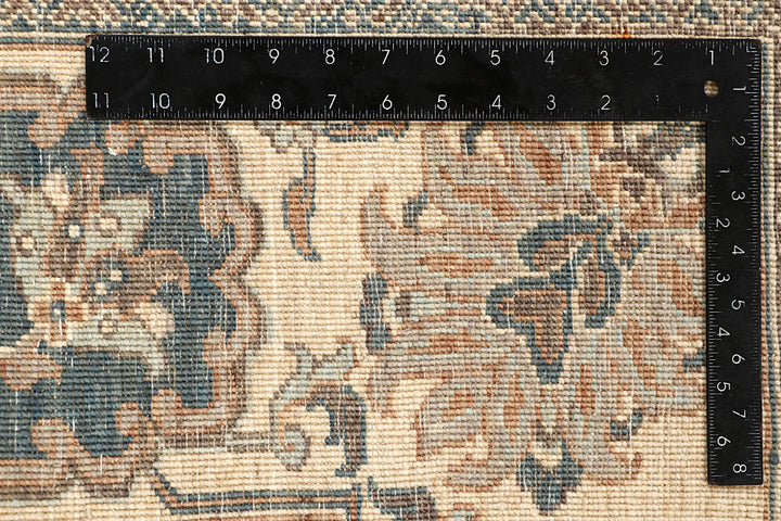 Dark Sea Green Ziegler 7' 10 x 10' - No. 66372 - ALRUG Rug Store