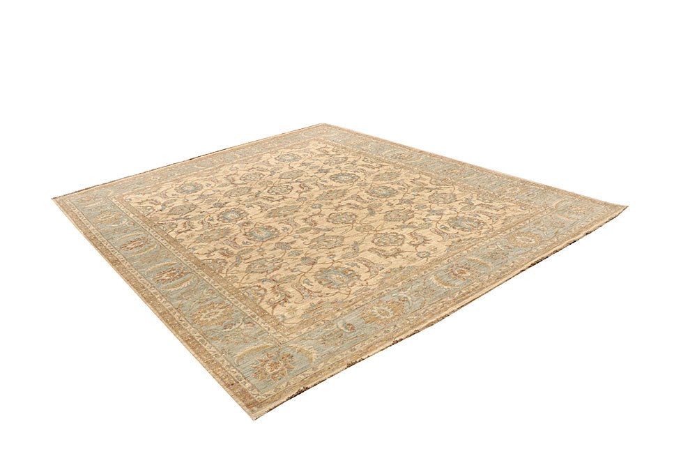 Bisque Ziegler 7' 9 x 9' 4 - No. 66373 - ALRUG Rug Store