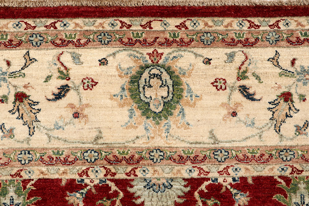 Dark Red Ziegler 7' 9 x 9' 7 - No. 66374 - ALRUG Rug Store