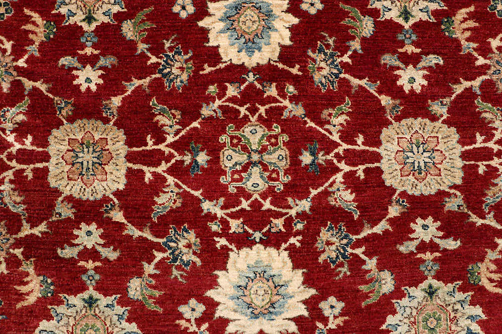 Dark Red Ziegler 7' 9 x 9' 7 - No. 66374 - ALRUG Rug Store