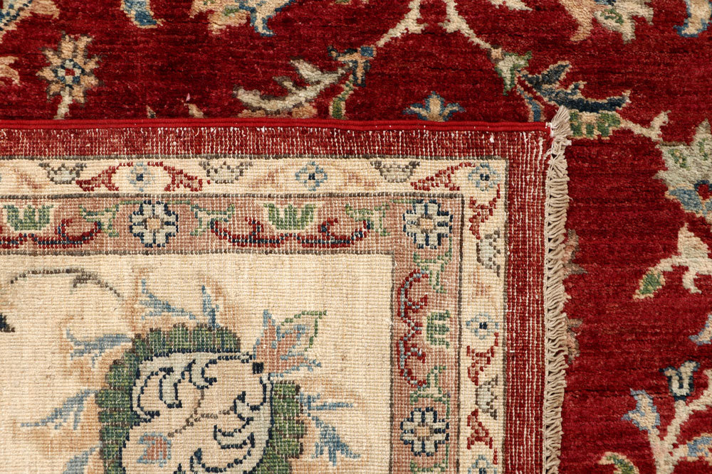 Dark Red Ziegler 7' 9 x 9' 7 - No. 66374 - ALRUG Rug Store