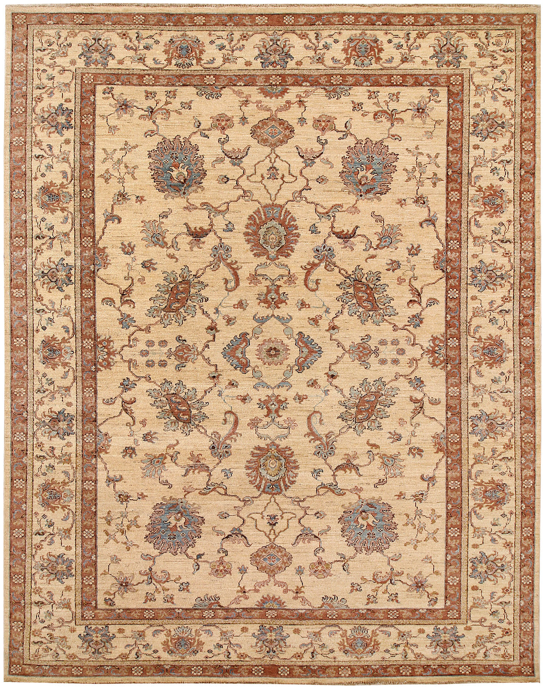 Bisque Ziegler 8' x 10' 2 - No. 66376 - ALRUG Rug Store