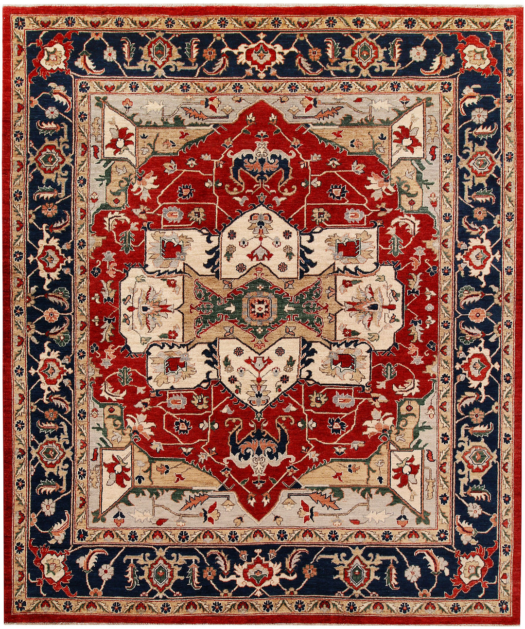 Firebrick Ziegler 8' x 9' 6 - No. 66378 - ALRUG Rug Store