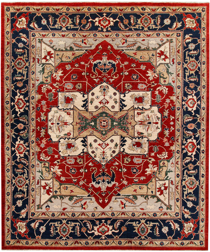 Firebrick Ziegler 8' x 9' 6 - No. 66378 - ALRUG Rug Store