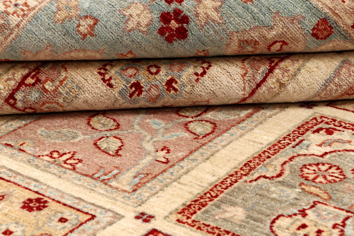 Multi Colored Ziegler 7' 8 x 9' 7 - No. 66386 - ALRUG Rug Store