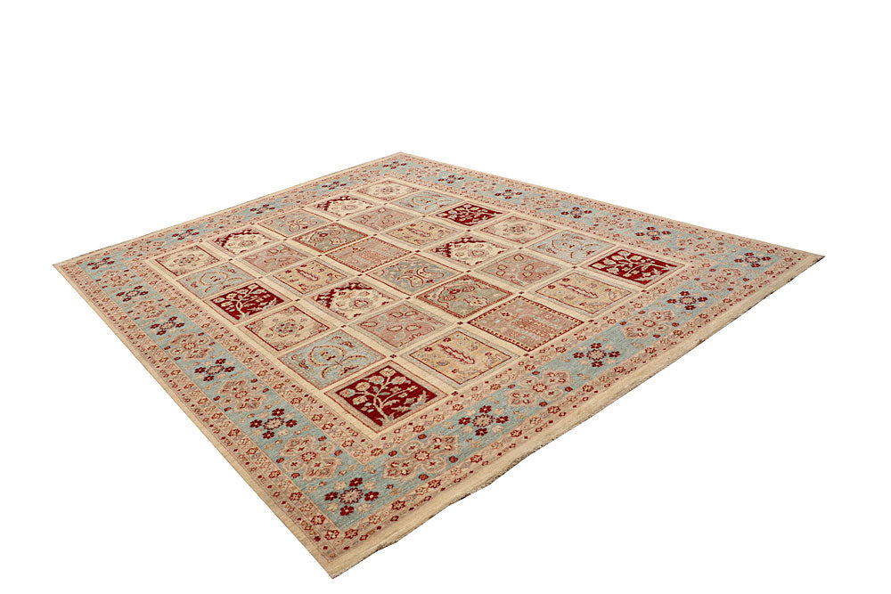 Multi Colored Ziegler 7' 8 x 9' 7 - No. 66386 - ALRUG Rug Store