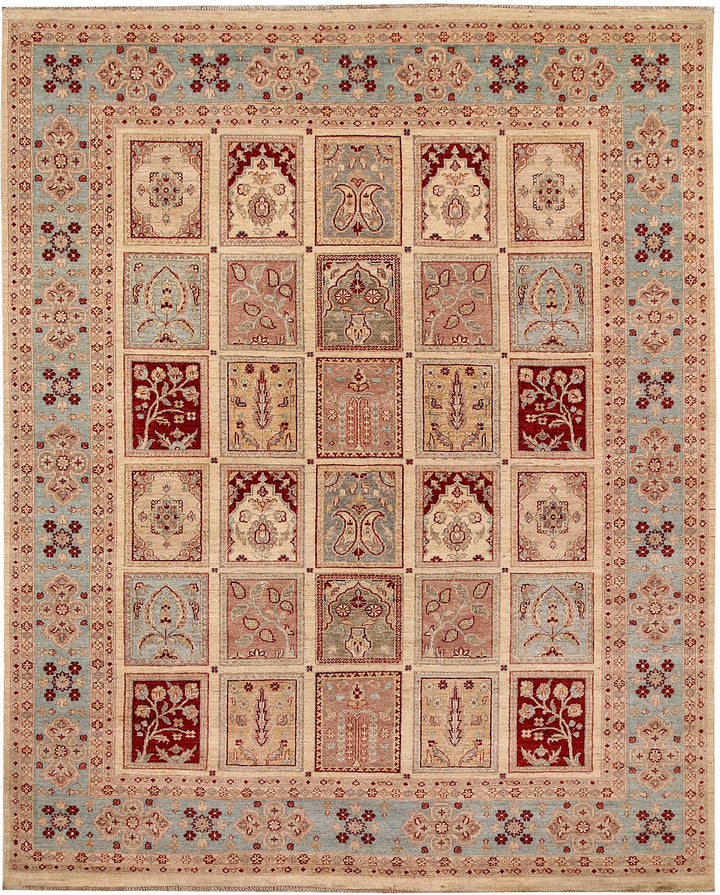Multi Colored Ziegler 7' 8 x 9' 7 - No. 66386 - ALRUG Rug Store