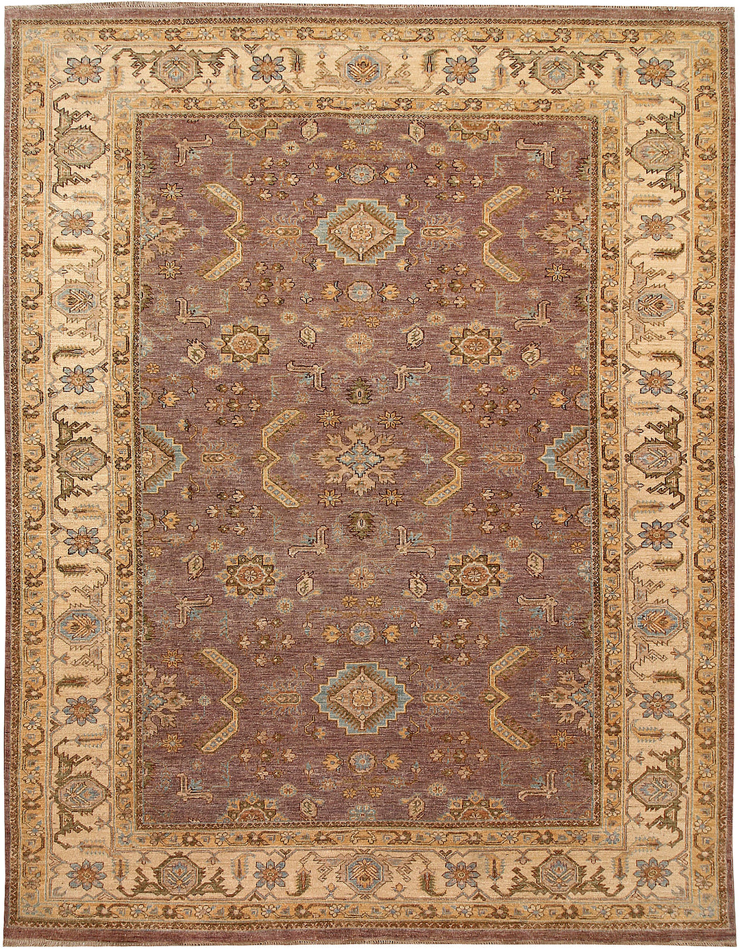 Rosy Brown Ziegler 7' 10 x 9' 10 - No. 66387 - ALRUG Rug Store