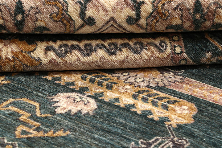 Dim Grey Ziegler 7' 9 x 10' 1 - No. 66390 - ALRUG Rug Store