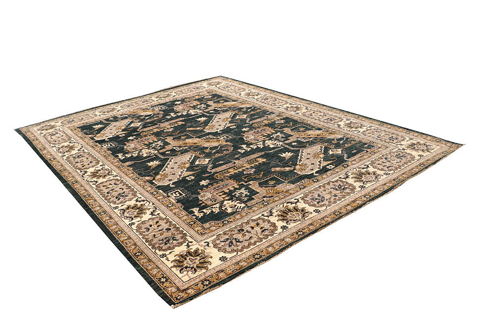 Dim Grey Ziegler 7' 9 x 10' 1 - No. 66390 - ALRUG Rug Store