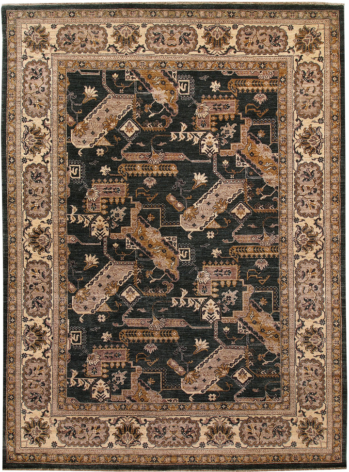 Dim Grey Ziegler 7' 9 x 10' 1 - No. 66390 - ALRUG Rug Store