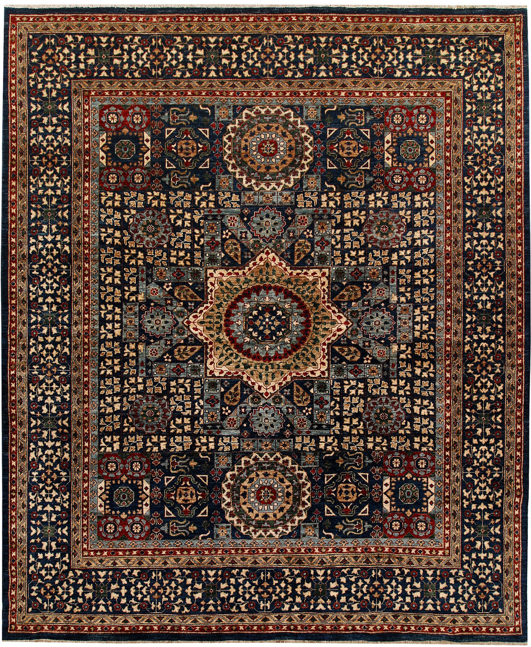 Multi Colored Mamluk 8' 5 x 10' - No. 66391 - ALRUG Rug Store