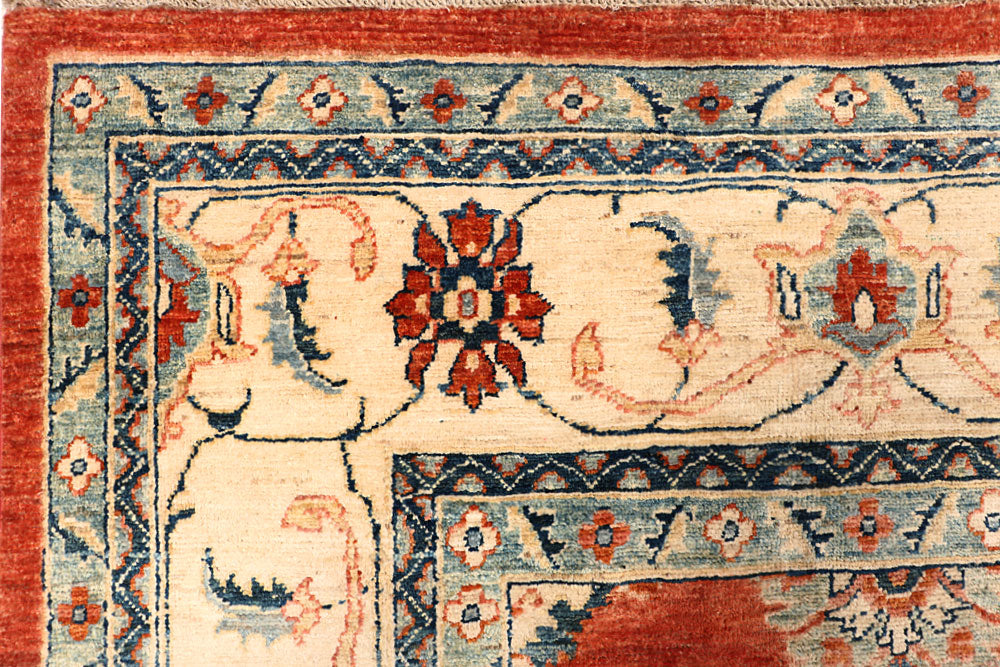 Firebrick Ziegler 8' 8 x 12' - No. 66392 - ALRUG Rug Store