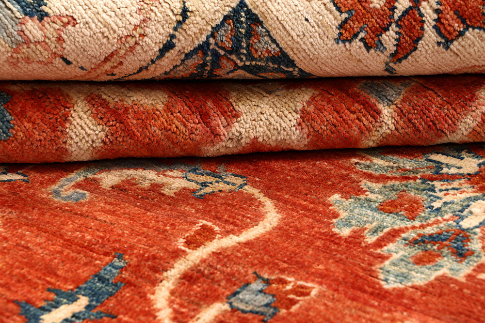 Firebrick Ziegler 8' 8 x 12' - No. 66392 - ALRUG Rug Store