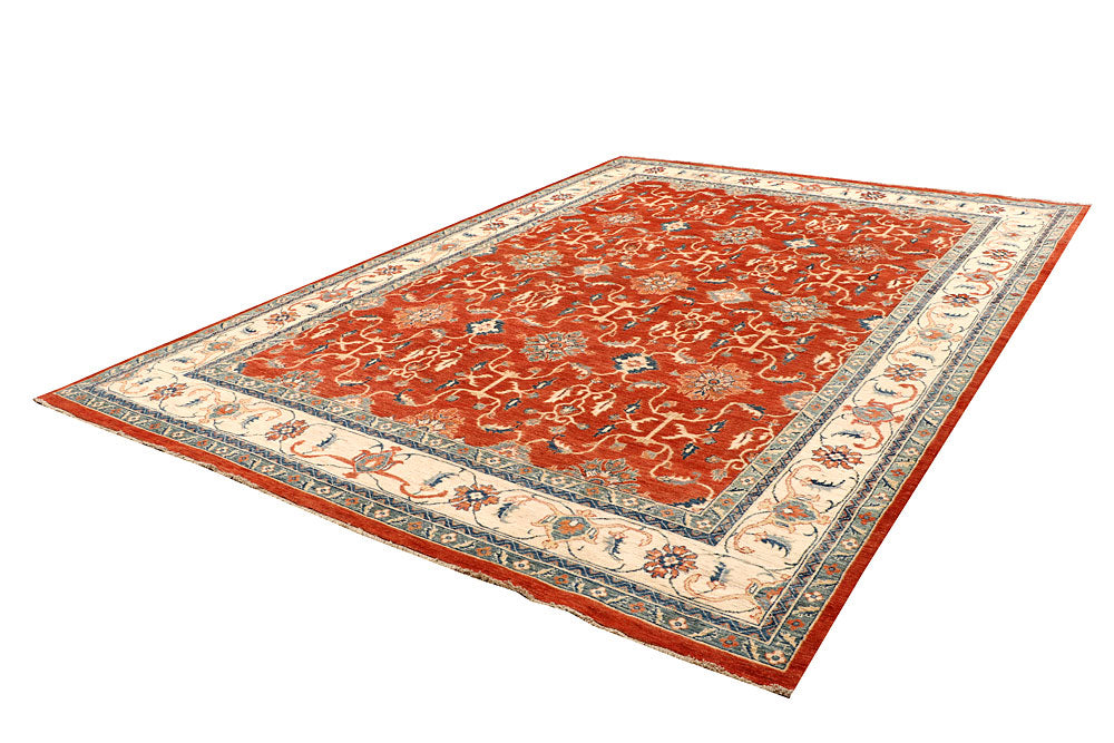 Firebrick Ziegler 8' 8 x 12' - No. 66392 - ALRUG Rug Store