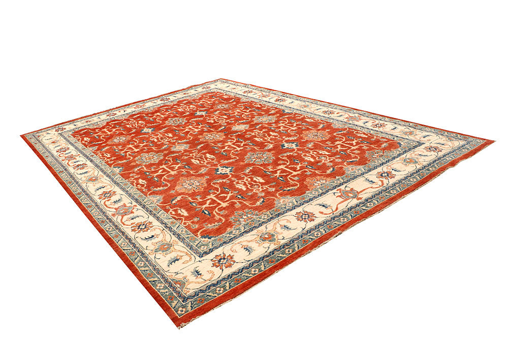 Firebrick Ziegler 8' 8 x 12' - No. 66392 - ALRUG Rug Store