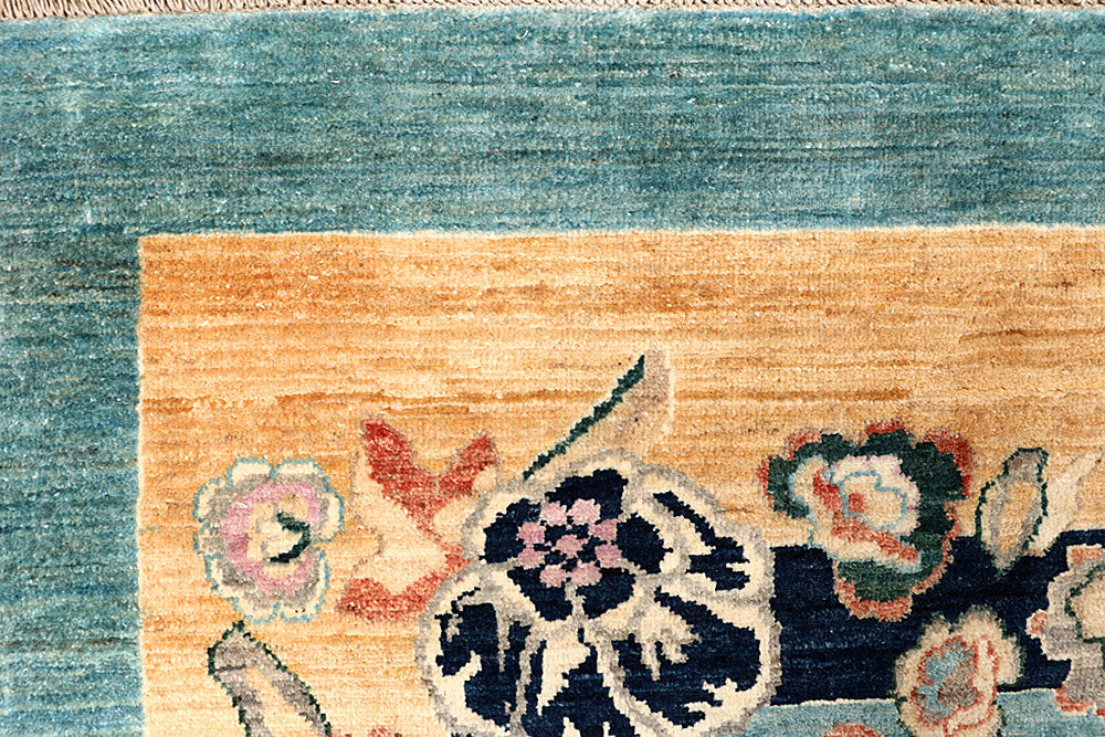 Cadet Blue Ziegler 8' 11 x 11' 11 - No. 66393 - ALRUG Rug Store