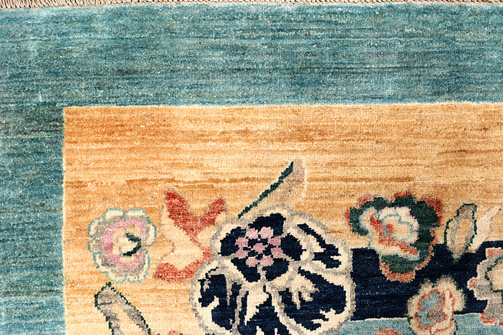 Cadet Blue Ziegler 8' 11 x 11' 11 - No. 66393 - ALRUG Rug Store