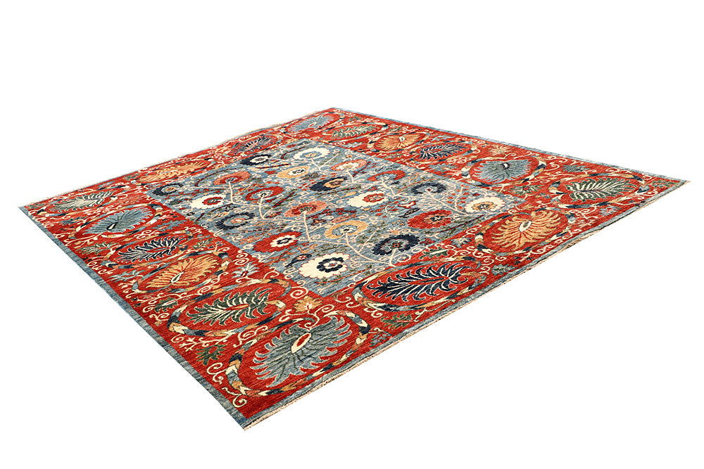 Light Slate Grey Ziegler 8' 2 x 9' 9 - No. 66395 - ALRUG Rug Store