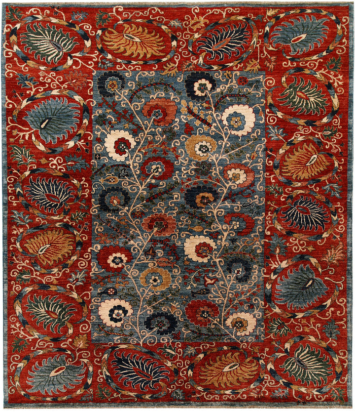 Light Slate Grey Ziegler 8' 2 x 9' 9 - No. 66395 - ALRUG Rug Store