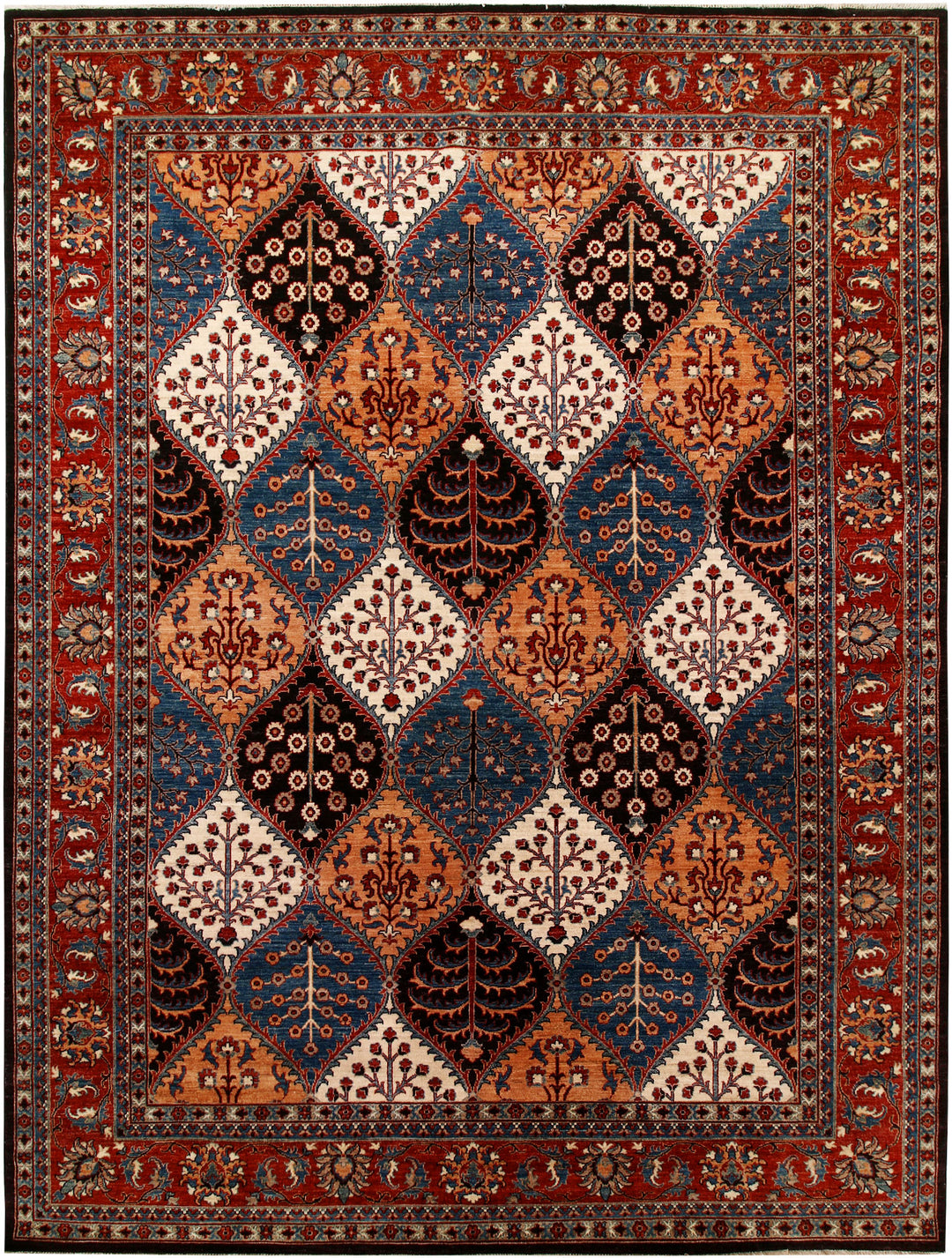 Multi Colored Ziegler 8' 10 x 12' - No. 66397 - ALRUG Rug Store