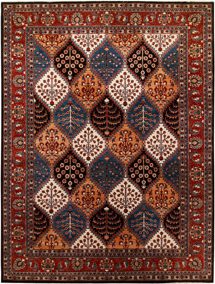 Multi Colored Ziegler 8' 10 x 12' - No. 66397 - ALRUG Rug Store