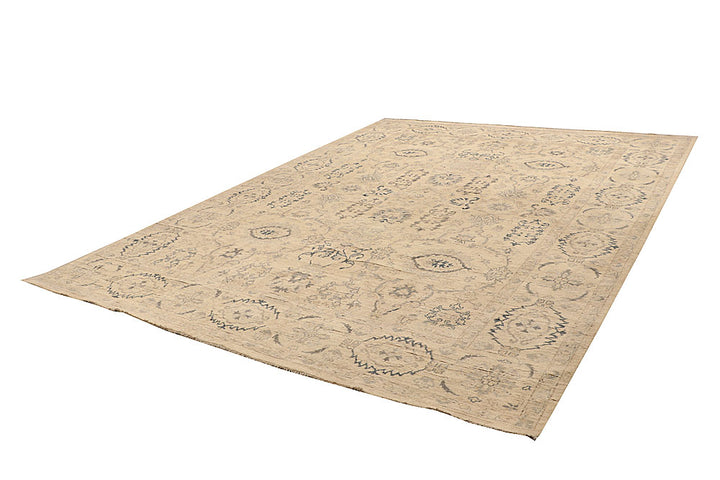 Bisque Ziegler 8' 10 x 11' 10 - No. 66398 - ALRUG Rug Store
