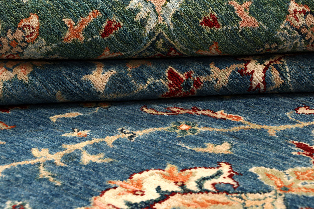 Steel Blue Ziegler 9' 2 x 12' 6 - No. 66400 - ALRUG Rug Store