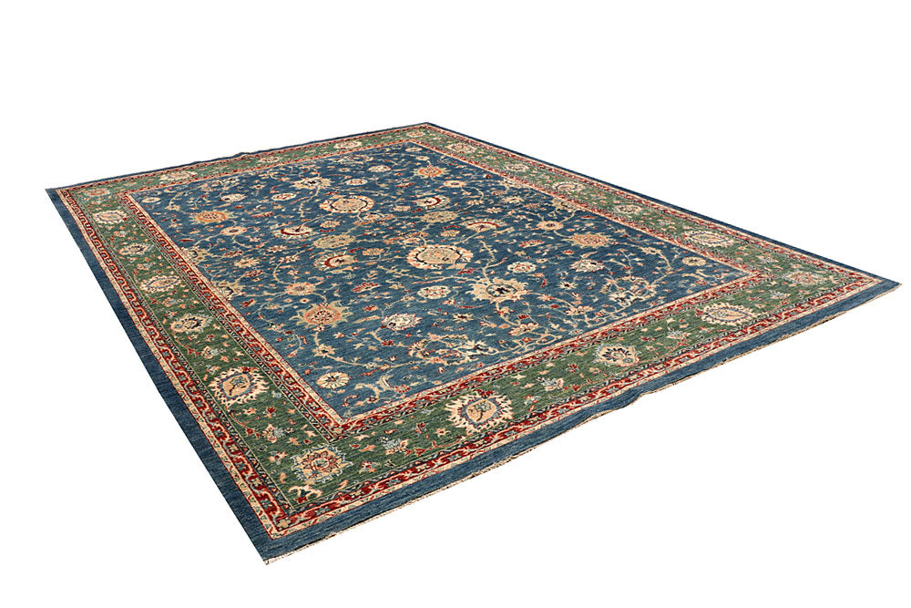 Steel Blue Ziegler 9' 2 x 12' 6 - No. 66400 - ALRUG Rug Store