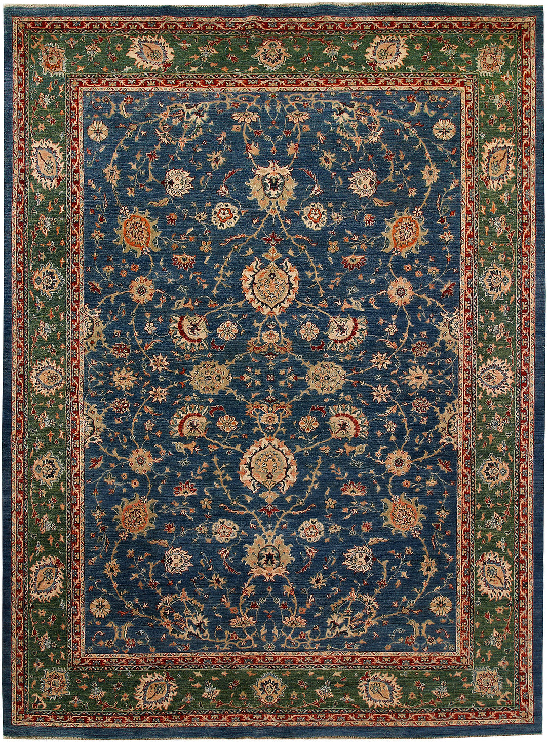 Steel Blue Ziegler 9' 2 x 12' 6 - No. 66400 - ALRUG Rug Store