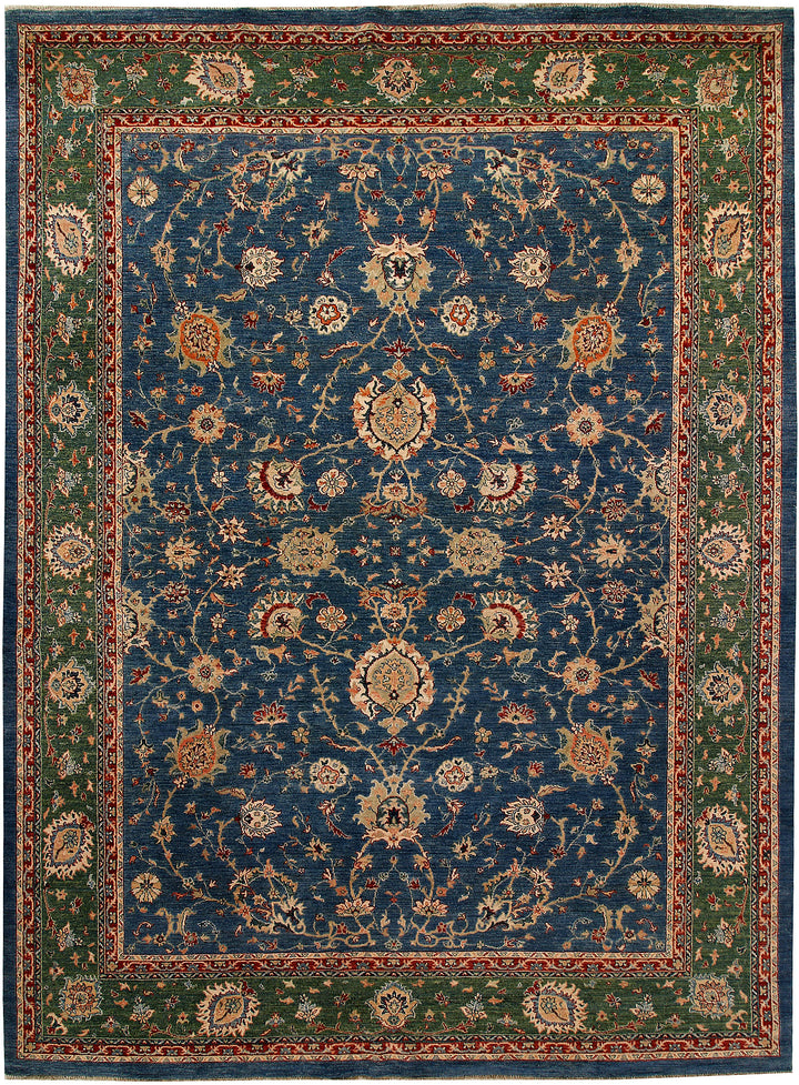 Steel Blue Ziegler 9' 2 x 12' 6 - No. 66400 - ALRUG Rug Store