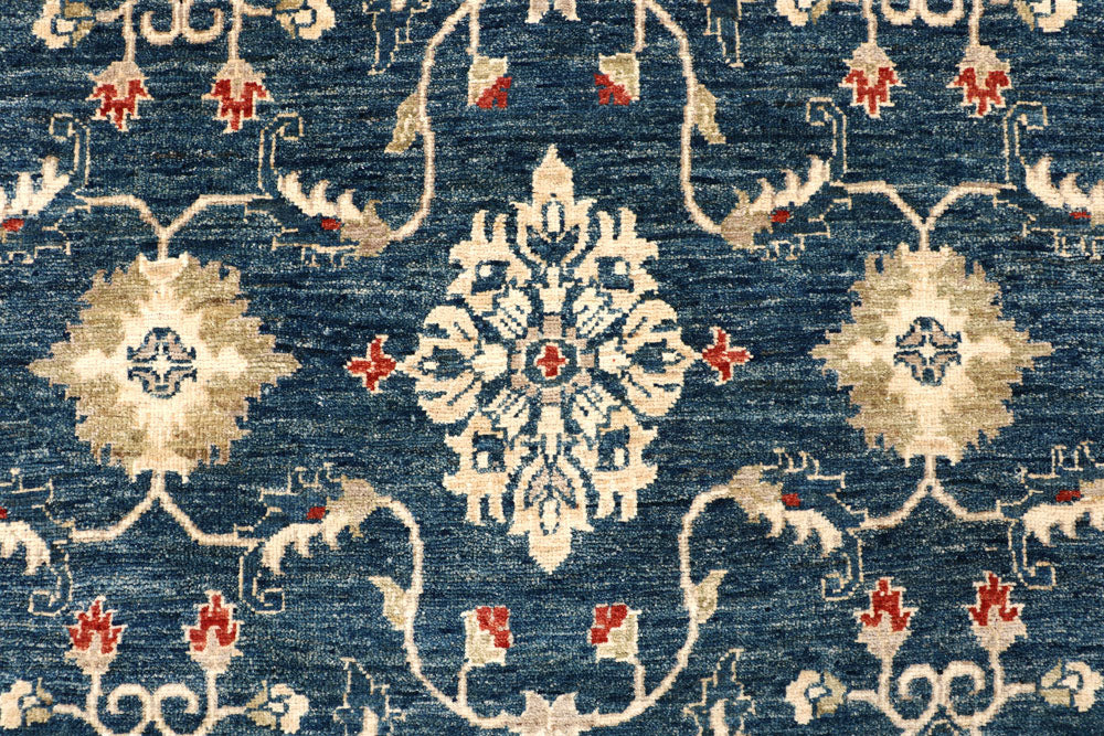 Midnight Blue Ziegler 7' 10 x 9' 10 - No. 66404 - ALRUG Rug Store