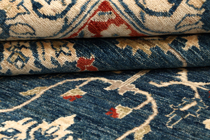 Midnight Blue Ziegler 7' 10 x 9' 10 - No. 66404 - ALRUG Rug Store