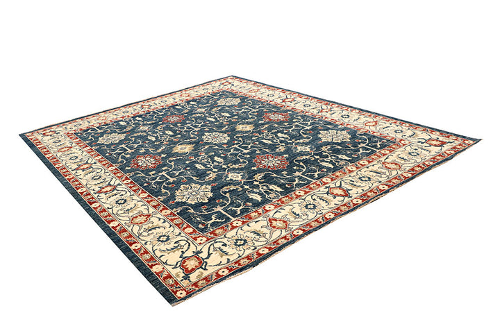 Midnight Blue Ziegler 7' 10 x 9' 10 - No. 66404 - ALRUG Rug Store