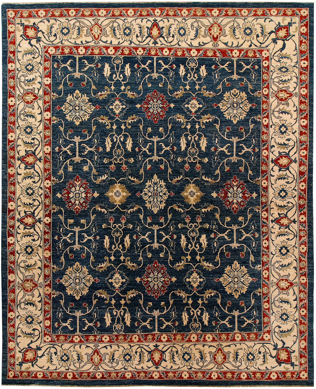 Midnight Blue Ziegler 7' 10 x 9' 10 - No. 66404 - ALRUG Rug Store