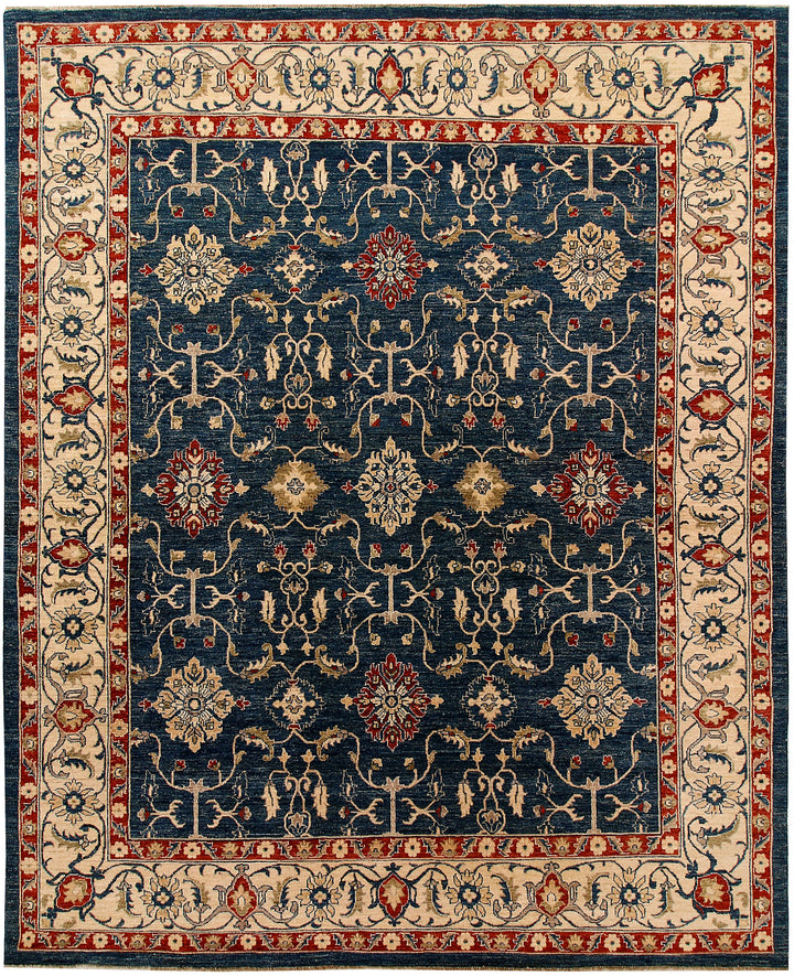 Midnight Blue Ziegler 7' 10 x 9' 10 - No. 66404 - ALRUG Rug Store