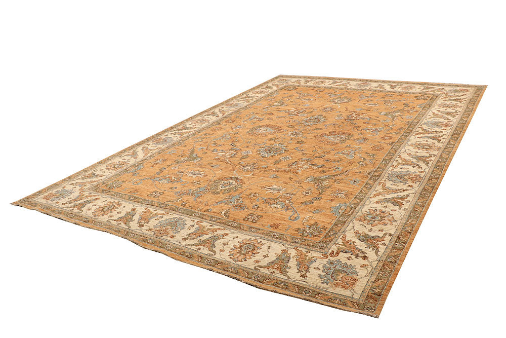 Sandy Brown Ziegler 8' 9 x 13' - No. 66405 - ALRUG Rug Store