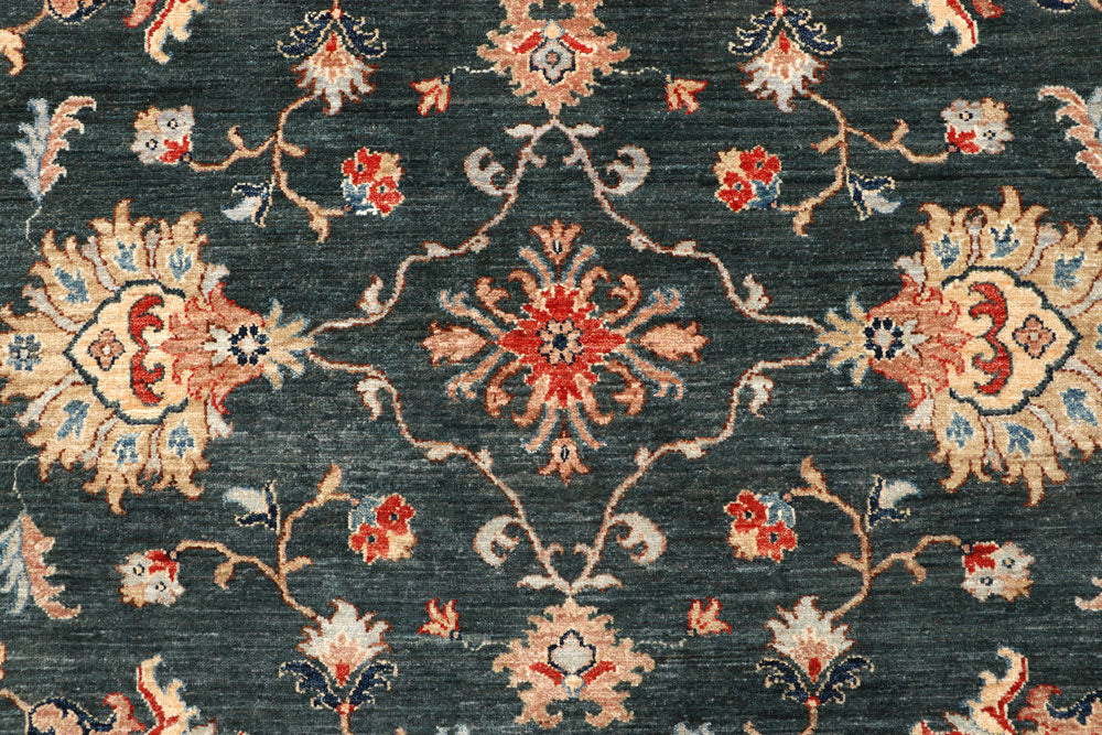 Dim Grey Ziegler 8' 10 x 12' 5 - No. 66406 - ALRUG Rug Store