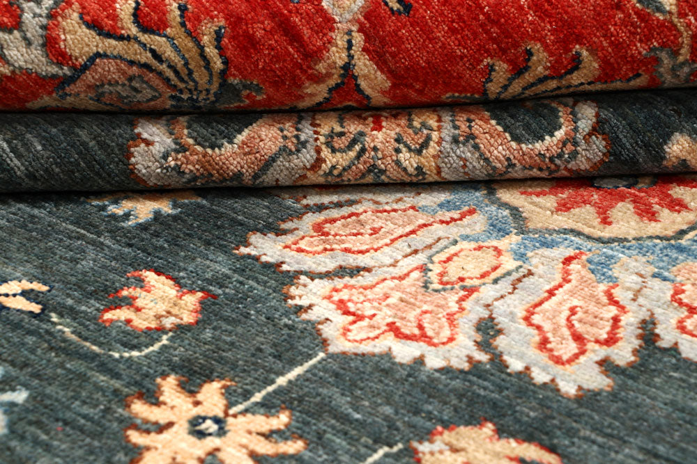 Dim Grey Ziegler 8' 10 x 12' 5 - No. 66406 - ALRUG Rug Store