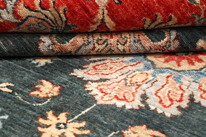 Dim Grey Ziegler 8' 10 x 12' 5 - No. 66406 - ALRUG Rug Store