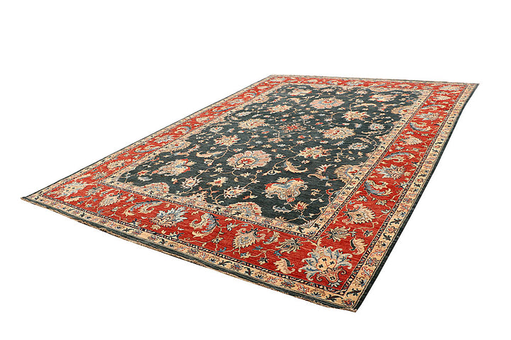 Dim Grey Ziegler 8' 10 x 12' 5 - No. 66406 - ALRUG Rug Store