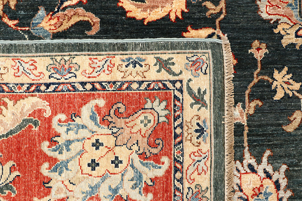 Dim Grey Ziegler 8' 10 x 12' 5 - No. 66406 - ALRUG Rug Store