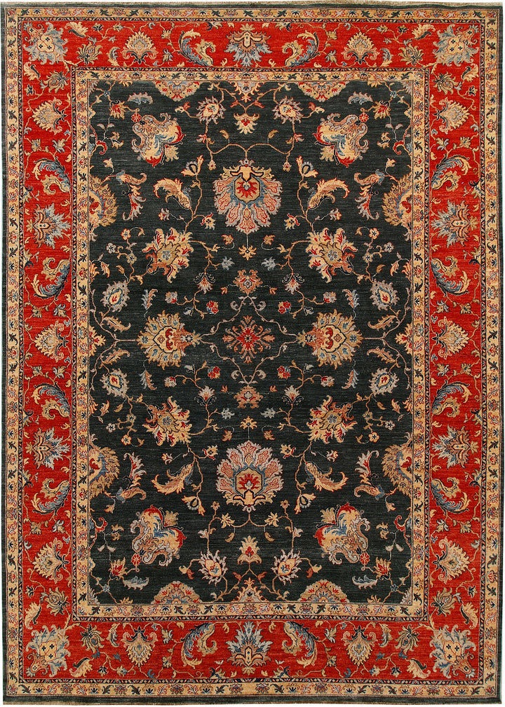 Dim Grey Ziegler 8' 10 x 12' 5 - No. 66406 - ALRUG Rug Store