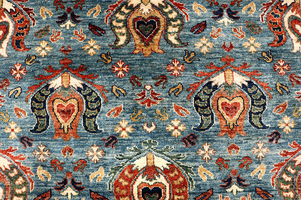 Light Slate Grey Ziegler 9' x 11' 7 - No. 66407 - ALRUG Rug Store