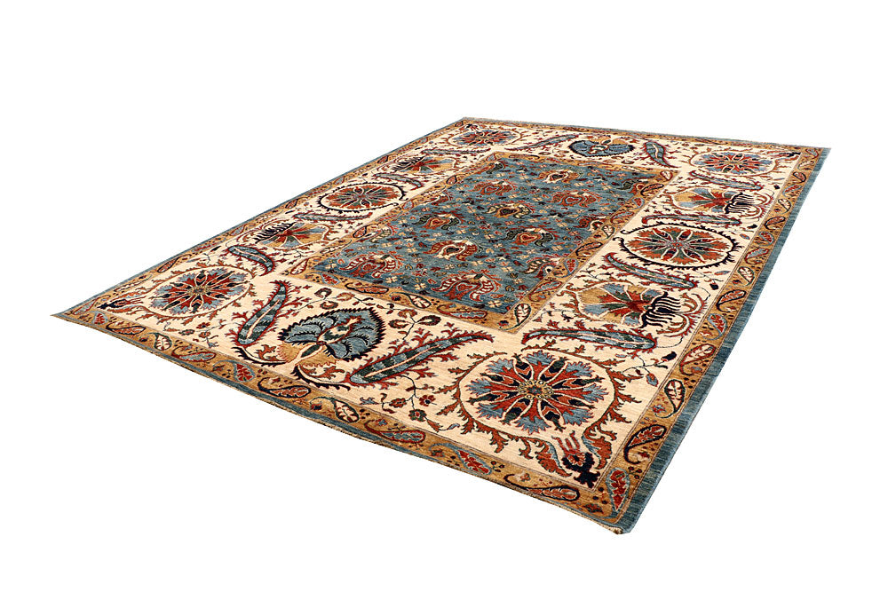 Light Slate Grey Ziegler 9' x 11' 7 - No. 66407 - ALRUG Rug Store