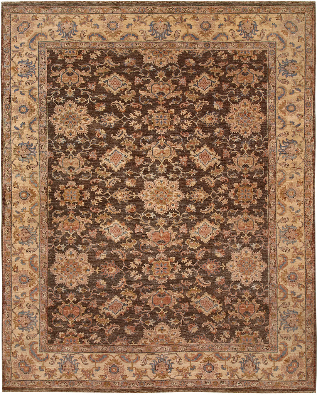 Multi Colored Ziegler 7' 10 x 9' 10 - No. 66408 - ALRUG Rug Store