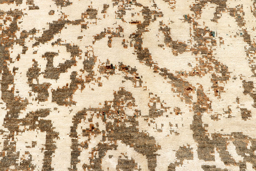 Multi Colored Abstract 8'  x" 9'  11" - No. QA95473