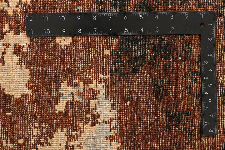 Multi Colored Abstract 8' x 9' 11 - No. 66413 - ALRUG Rug Store