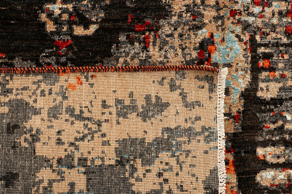 Multi Colored Abstract 6' 6 x 9' 9 - No. 66414 - ALRUG Rug Store